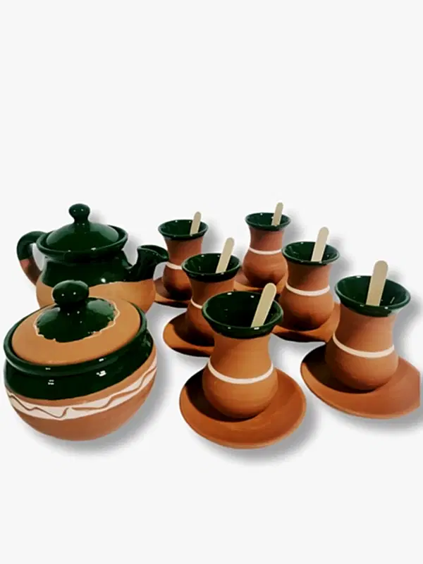 DEMLİKLİ ÇAY SETİ