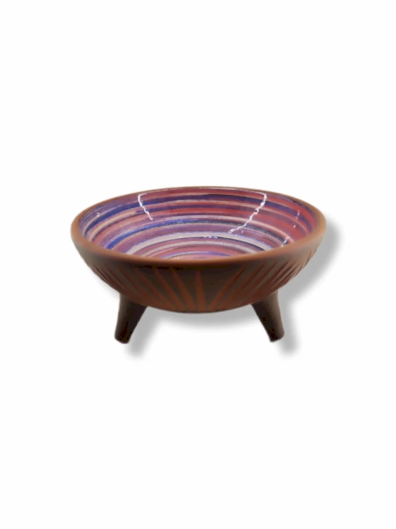 COLORLİNE AYAKLI DEKORATİF KASE(30CM)