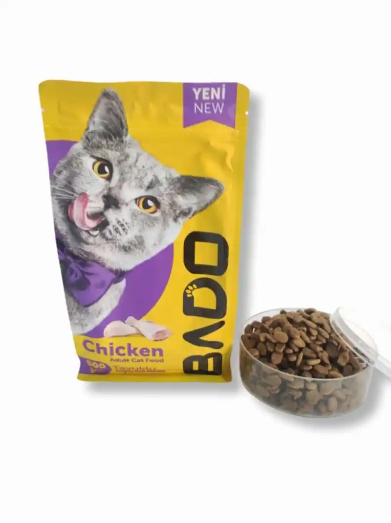 KEDİ MAMASI TAVUKLU 500GR