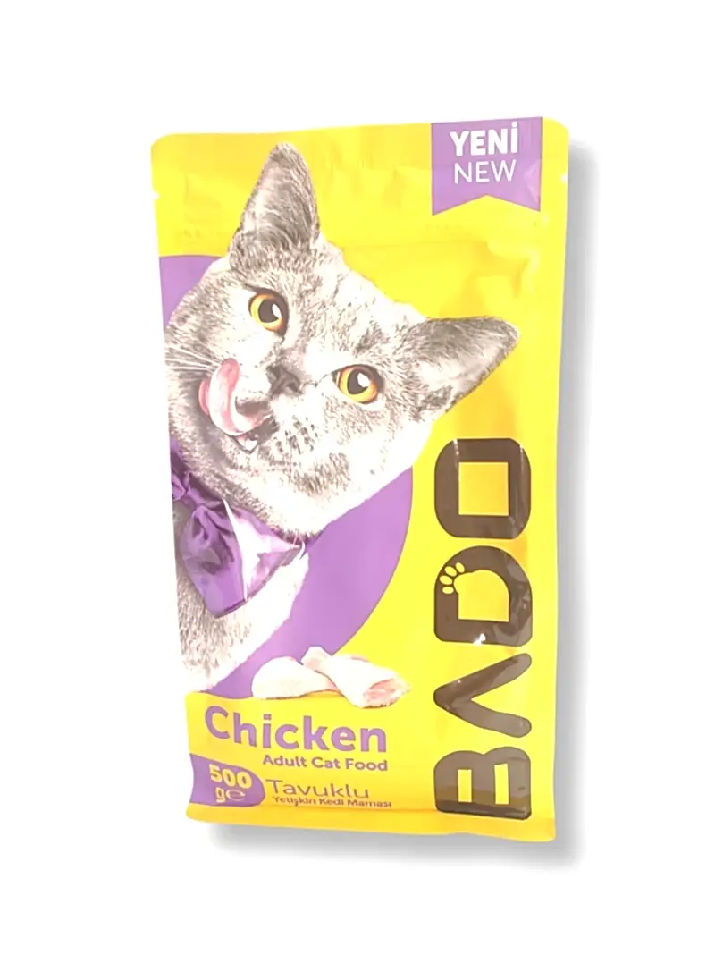 KEDİ MAMASI TAVUKLU 500GR