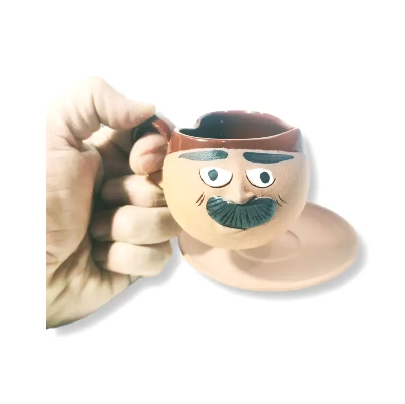 TOPRAK KALPLİ FİNCAN EMOJİ ERKEK