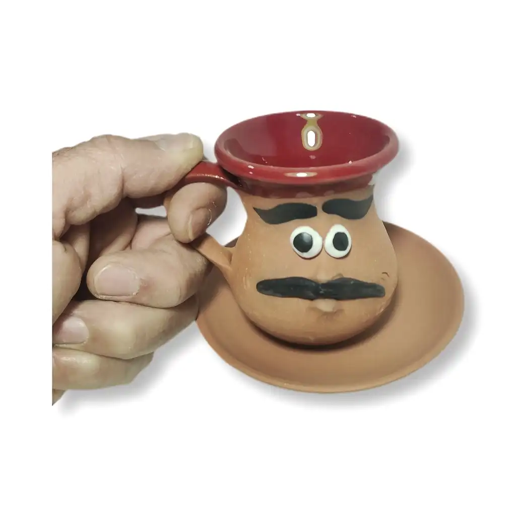 TOPRAK KLASİK FİNCAN EMOJİ ERKEK