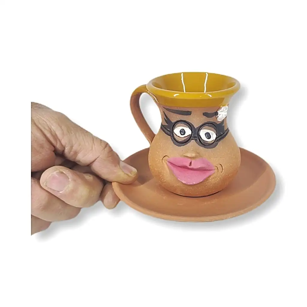 TOPRAK KLASİK FİNCAN EMOJİ KADIN