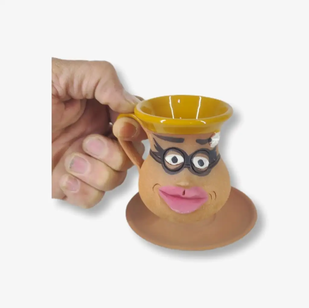 TOPRAK KLASİK FİNCAN EMOJİ KADIN