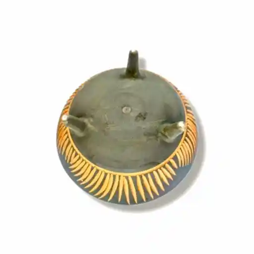 DEKORATİF AYAKLI KASE 25CM