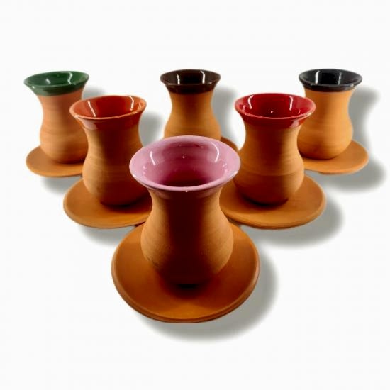 çömlek çay bardağı