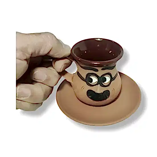KLASİK FİNCAN EMOJİ ERKEK